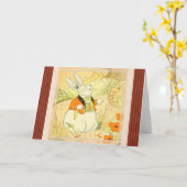 Peter Rabbit Greeting Card Karte (Gelbe Blume)