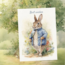 Peter Rabbit Grußkarte Feiertagskarte