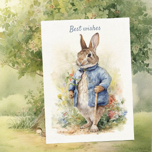 Peter Rabbit Grußkarte Feiertagskarte