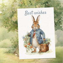 Peter Rabbit Grußkarte