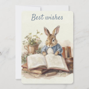Peter Rabbit Grußkarte Feiertagskarte