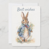 Peter Rabbit Grußkarte Feiertagskarte (Vorderseite)