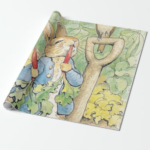 Peter Rabbit im Garten - Beatrix Potter Geschenkpapier