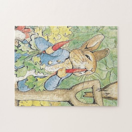 Peter Rabbit im Garten - Beatrix Potter Puzzle (Horizontal)