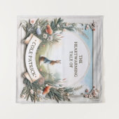 Peter Rabbit im Garten Wandteppich (Vorderseite (Horizontal))