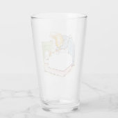 Peter Rabbit in Bed (wird von seiner Mutter Gefütt Glas (Rückseite)