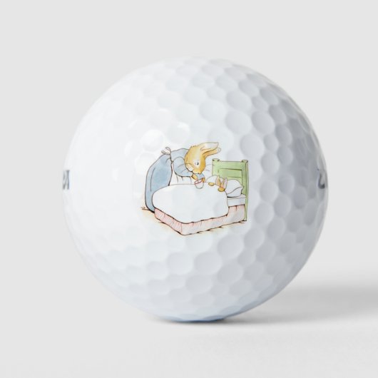 Peter Rabbit in Bed (wird von seiner Mutter Gefütt Golfball (Vorderseite)