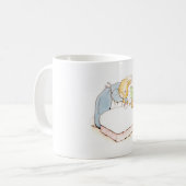 Peter Rabbit in Bed (wird von seiner Mutter Gefütt Kaffeetasse (Vorderseite Links)