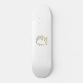 Peter Rabbit in Bed (wird von seiner Mutter Gefütt Skateboard