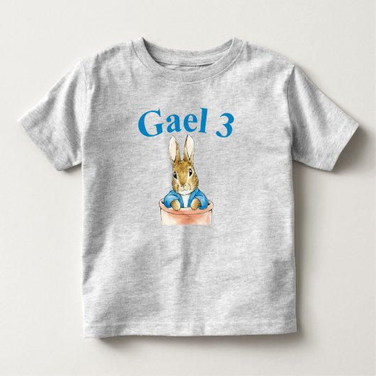 Peter Rabbit in einem Pot Gael 3 Kleinkind T-shirt (Vorderseite)