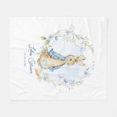 Peter Rabbit Inspiriert Design Fleecedecke (Vorderseite (Horizontal))