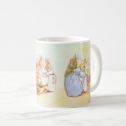 Peter Rabbit Kaffeetasse (VorderseiteRechts)