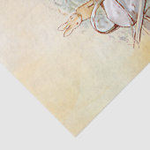 Peter Rabbit (Katze) Gewebepapier Seidenpapier (Detail)