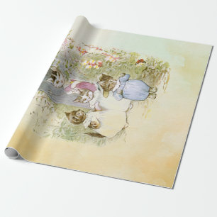 Peter Rabbit (Katzen) Geschenkpapier