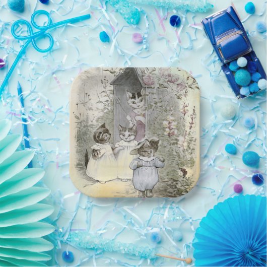 Peter Rabbit (Katzen) Teller (Party)