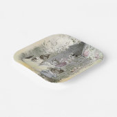 Peter Rabbit (Katzen) Teller (Gewinkelt)