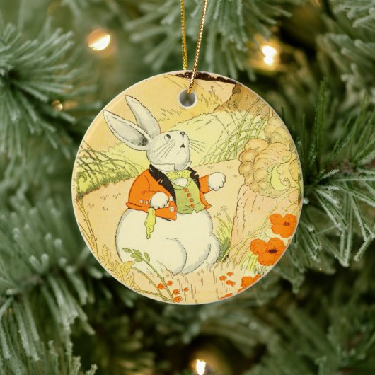 Peter Rabbit Keramik Ornament (Baum)