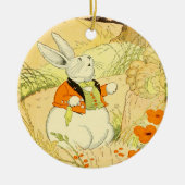 Peter Rabbit Keramik Ornament (Vorne)