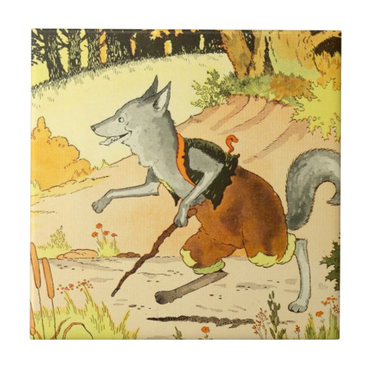 Peter Rabbit Keramik Tile Fliese (Vorderseite)
