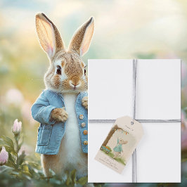 Peter Rabbit Kindergeburtstag & Game Geschenkanhänger