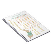 Peter Rabbit Kindergeburtstag & Game Notizblock (Rechte Seite)