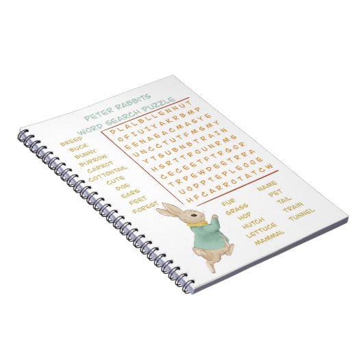 Peter Rabbit Kindergeburtstag & Game Notizblock (Rechte Seite)