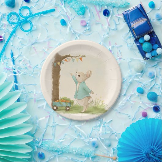 Peter Rabbit Kindergeburtstag & Game Pappteller (Party)