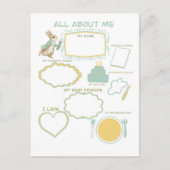 Peter Rabbit Kindergeburtstag & Game Postkarte (Vorderseite)