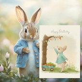 Peter Rabbit Kindergeburtstag & Game Postkarte
