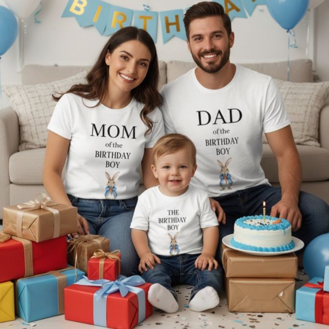 Peter Rabbit Kleinkind Party Birthday Boy Baby T-shirt (Von Creator hochgeladen)