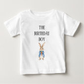 Peter Rabbit Kleinkind Party Birthday Boy Baby T-shirt (Vorderseite)