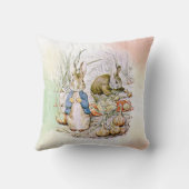 Peter Rabbit-Komposition Kissen (Rückseite)