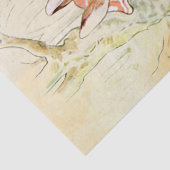 Peter Rabbit (Korb) Gewebepapier Seidenpapier (Detail)