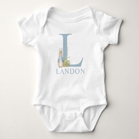 Peter Rabbit| L für Baby Strampler (Vorderseite)