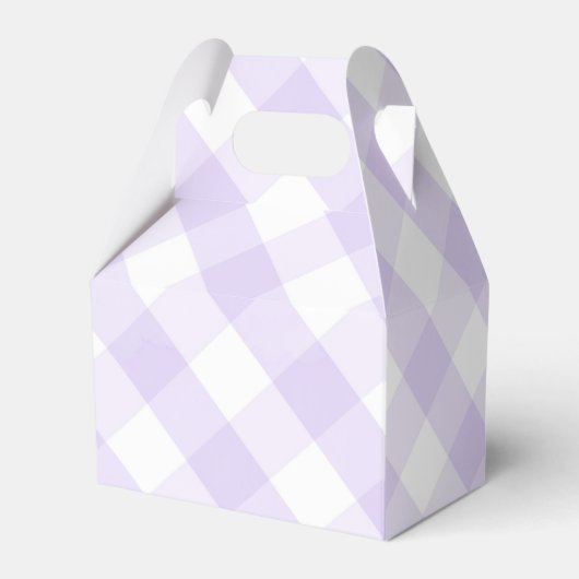 Peter Rabbit Lila Baby Shower Geschenkschachtel (Rückseite)