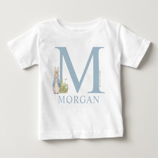 Peter Rabbit| M für Baby T-shirt (Vorderseite)