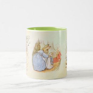 Peter Rabbit (Mama) Zweifarbige Tasse