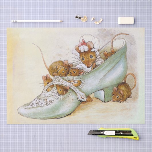 Peter Rabbit (Mäuse 1) Seidenpapier (Handwerk)