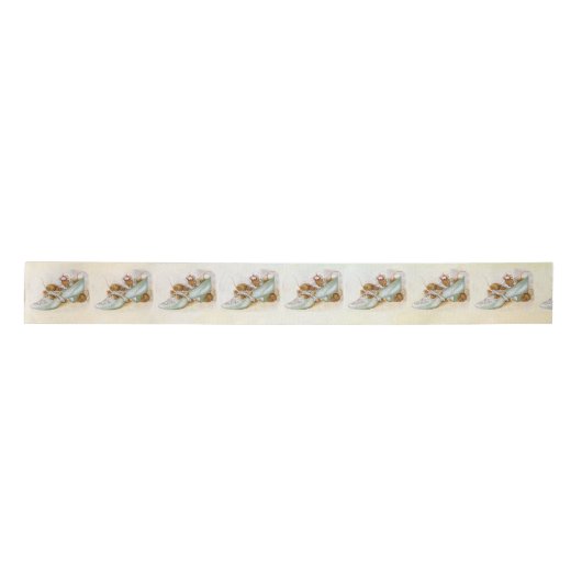Peter Rabbit (Mäuse) Satin Ribbon Satinband (Vorderseite)