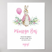 Peter Rabbit Mimosa Bar Poster (Vorne)