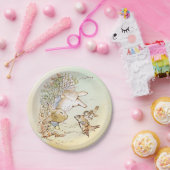 Peter Rabbit mit Vogelpapier-Tellern Pappteller (Party)