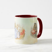 Peter Rabbit mixen Zwei-Tone-Kaffee-Tasse Tasse (VorderseiteRechts)