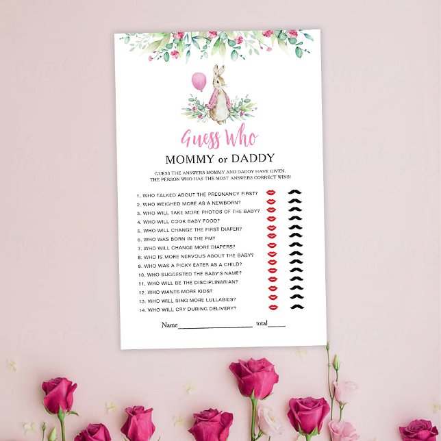 Peter Rabbit Mommy oder Daddy Baby Game (Von Creator hochgeladen)