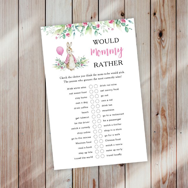 Peter Rabbit Mommy Rather Baby Game (Von Creator hochgeladen)