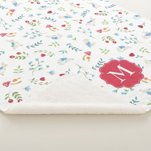 Peter Rabbit | Muster des Waldes Sherpadecke (3/4)