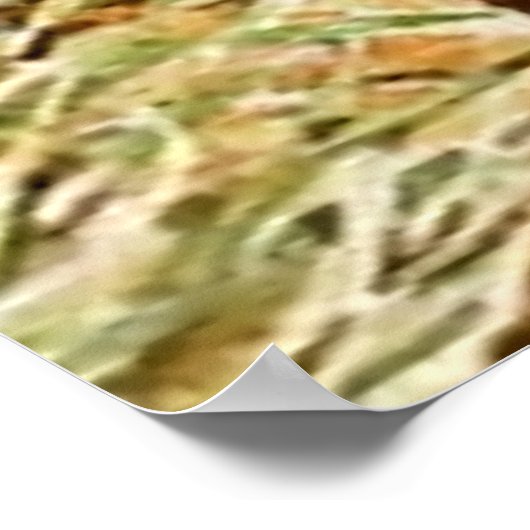 Peter Rabbit Nachbarschaft von Beatrix Potter Poster (Ecke)