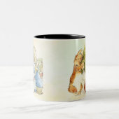 Peter Rabbit Onions Zweifarbige Tasse (Mittel)
