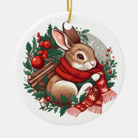 Peter Rabbit Ornament (Vorne)