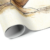 Peter Rabbit (Paar) Gewebepapier Geschenkpapier (Rolleneckpunkt)