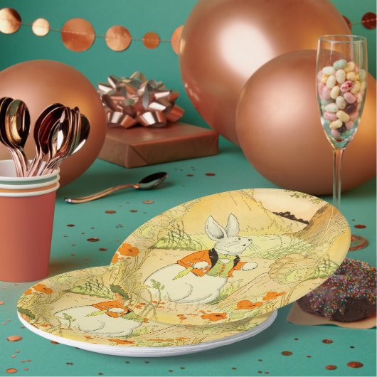 Peter Rabbit Paper Plate Pappteller (Multi)